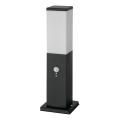 Brilagi - Lámpara exterior con sensor 1xE27/15W/230V 40 cm IP44 negra