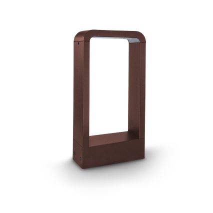 Brilagi - Lámpara exterior LED BARI LED/7W/230V 3000/4000/6000K marrón IP54 30 cm