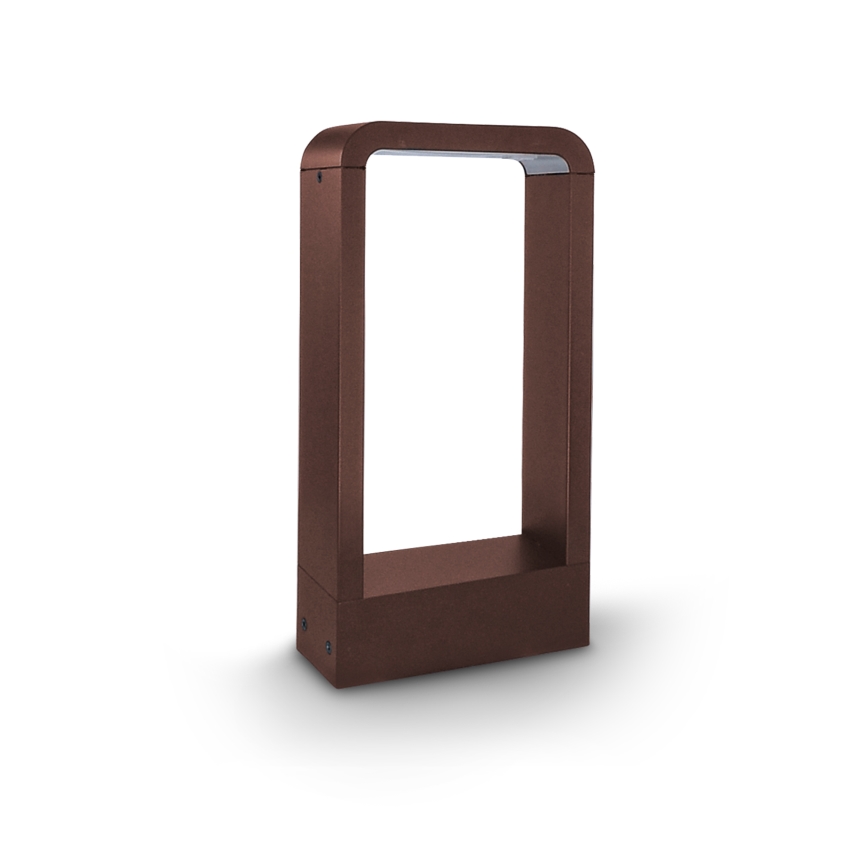 Brilagi - Lámpara exterior LED BARI LED/7W/230V 3000/4000/6000K marrón IP54 30 cm