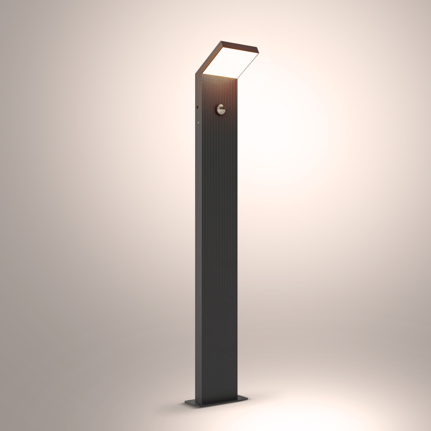 Brilagi - Lámpara LED exterior con sensor RIANO LED/8W/230V antracita IP65