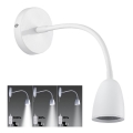 Brilagi - Lámpara flexible LED regulable LED/4W/230V blanca