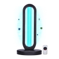 Brilagi - Lámpara germicida desinfectante UVC/38W/230V + control remoto