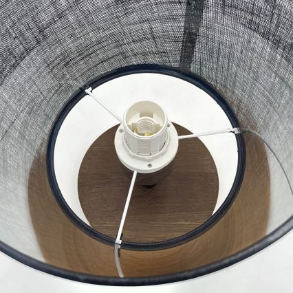 Brilagi - LED Lámpara de techo empotrada ANTHONY 1xE14/60W/230V roble nogal/negro