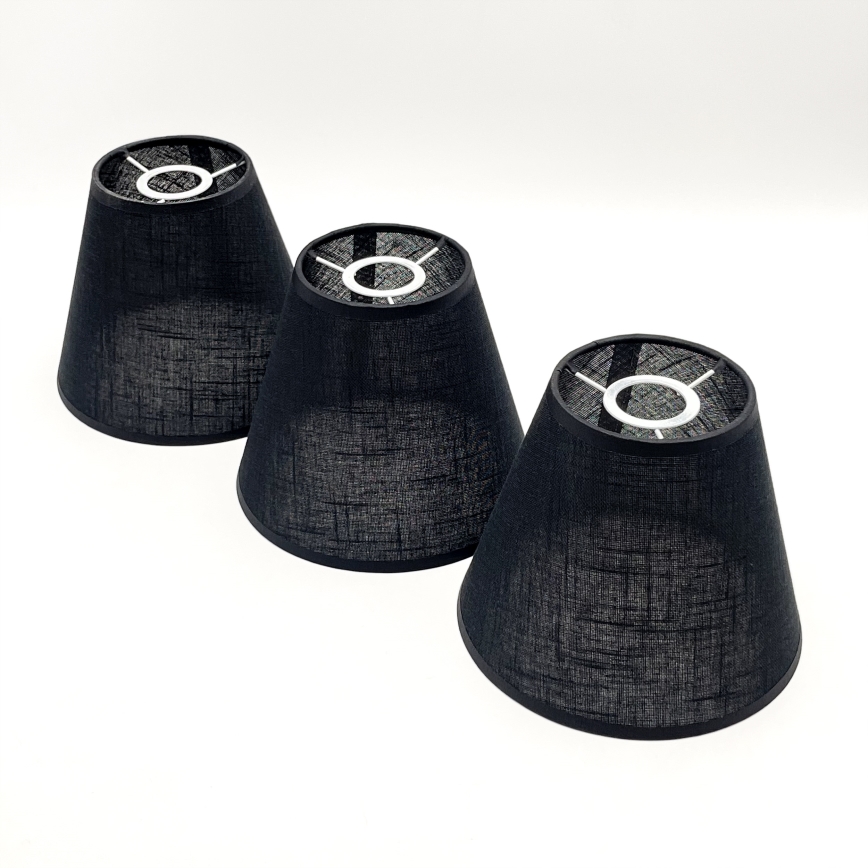Brilagi - Lámpara de techo LED ANTHONY empotrada 3xE14/40W/230V roble nogal/negro