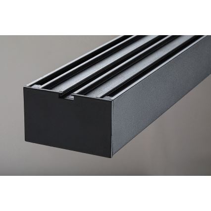 Brilagi - Lámpara LED colgante con cable AXIS LED/30W/230V 120 cm negra