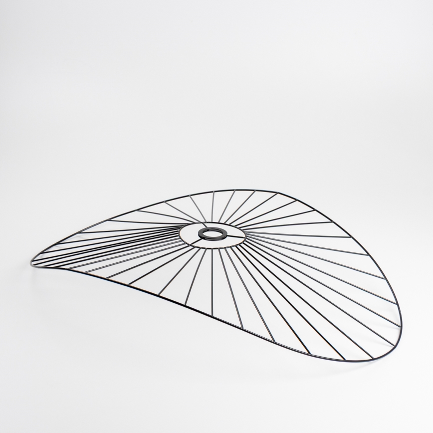 Brilagi - Lámpara LED colgante con cable CERIA WIRE 1xE27/40W/230V 60x80 cm, negra