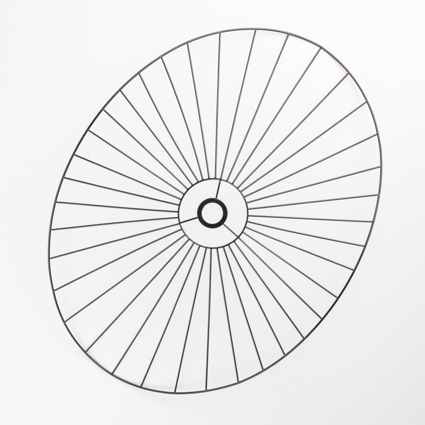 Brilagi - Lámpara LED colgante con cable CERIA WIRE 1xE27/40W/230V 60x80 cm, negra