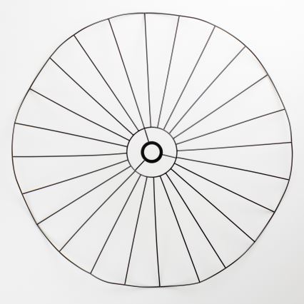 Brilagi - Lámpara LED colgante con cable CERIA WIRE 1xE27/40W/230V, diámetro 80 cm, negra