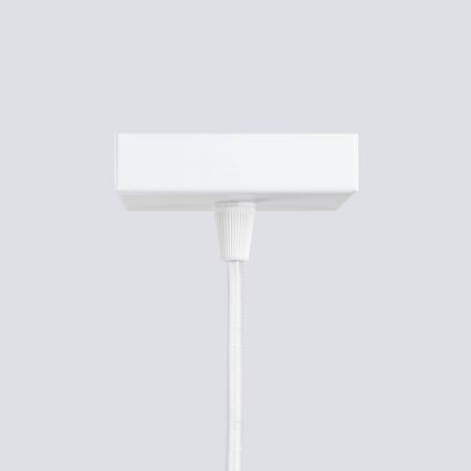 Brilagi - Lámpara LED colgante con cable CRESTO 1xGU10/10W/230V blanca