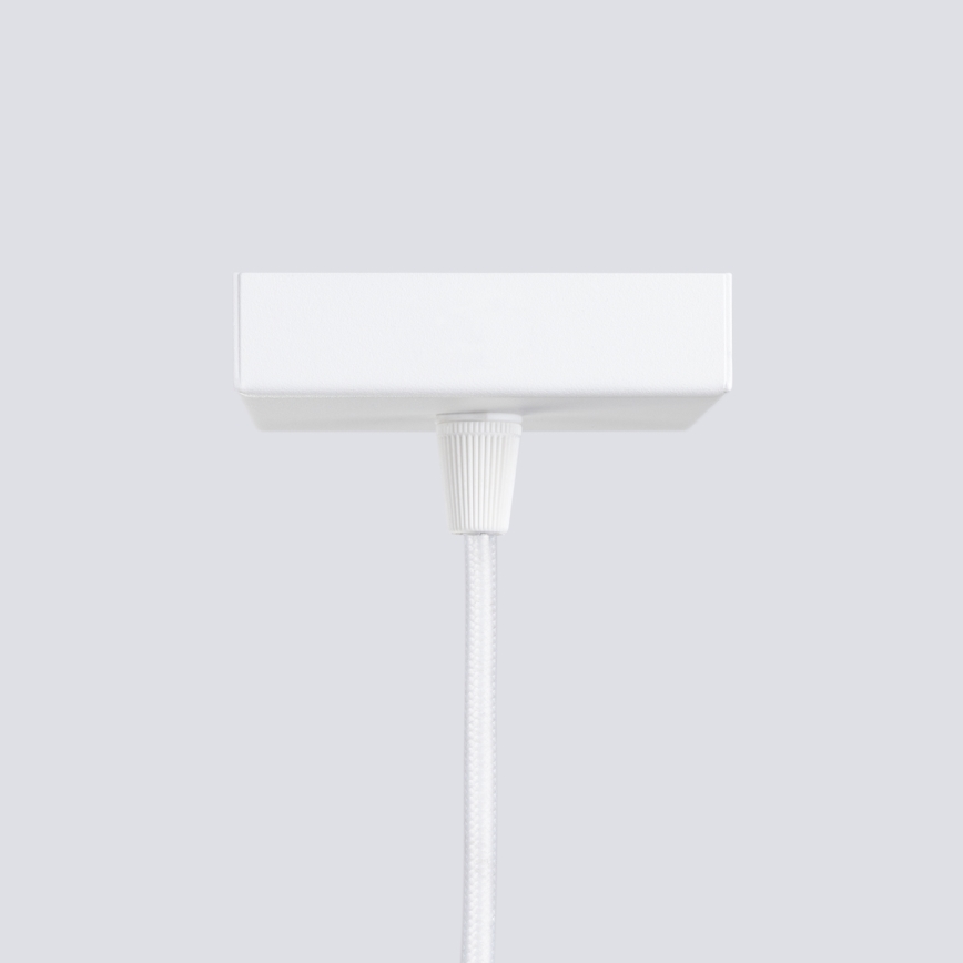 Brilagi - Lámpara LED colgante con cable CRESTO 1xGU10/10W/230V blanca