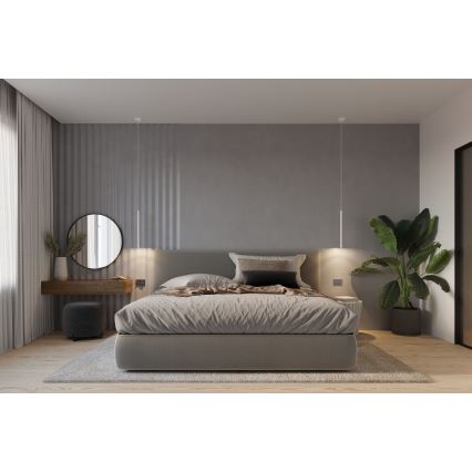Brilagi -  Lámpara LED colgante DRIFA 1xG9/4W/230V blanco