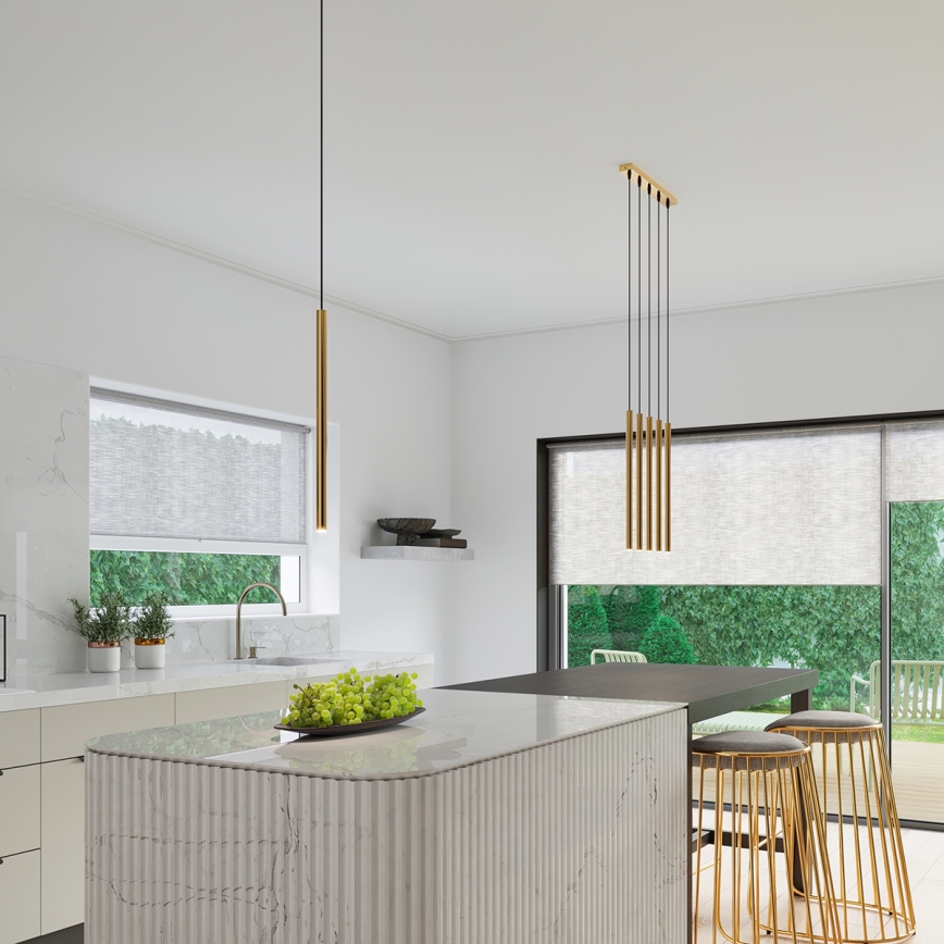 Brilagi - Lámpara LED colgante DRIFA 1xG9/4W/230V dorado