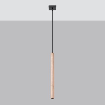 Brilagi - Lámpara LED colgante DRIFA 1xG9/4W/230V madera