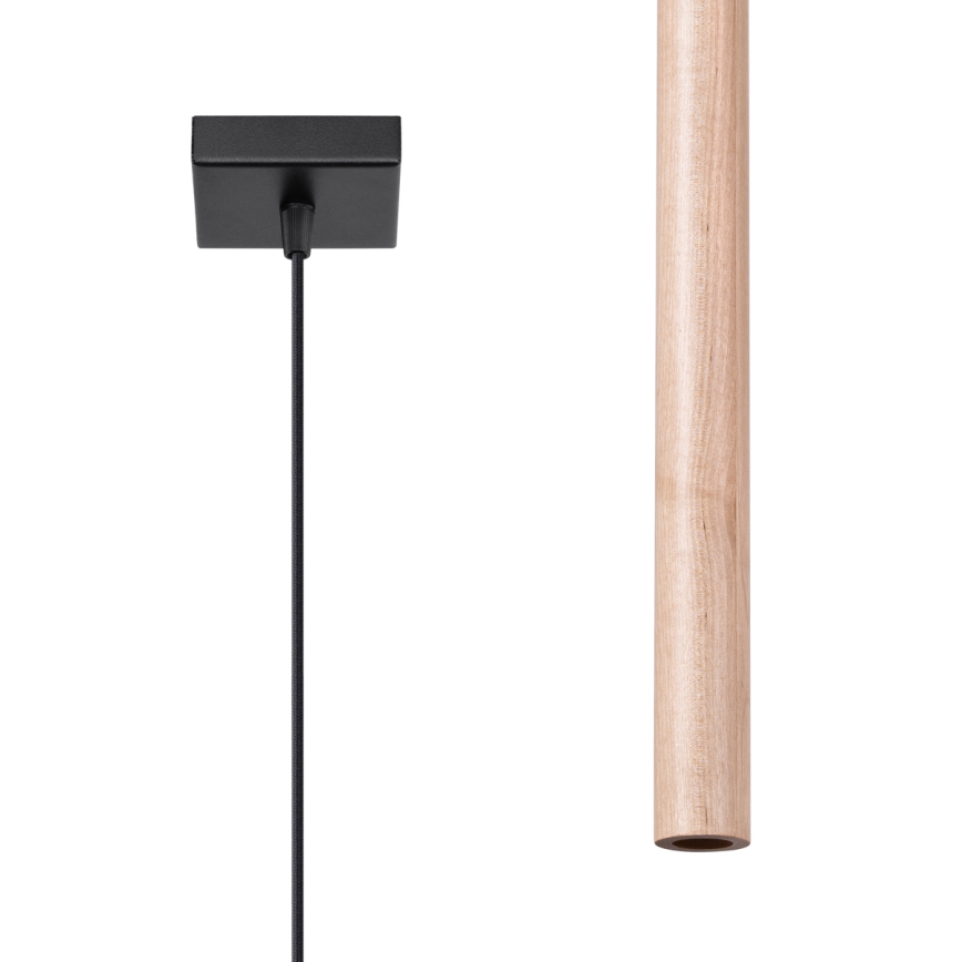 Brilagi - Lámpara LED colgante DRIFA 1xG9/4W/230V madera