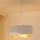 Brilagi - Lámpara LED colgante LYRA 1xE27/15W/230V blanco/dorado