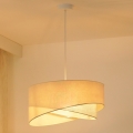 Brilagi - Lámpara LED colgante LYRA 1xE27/15W/230V color crema