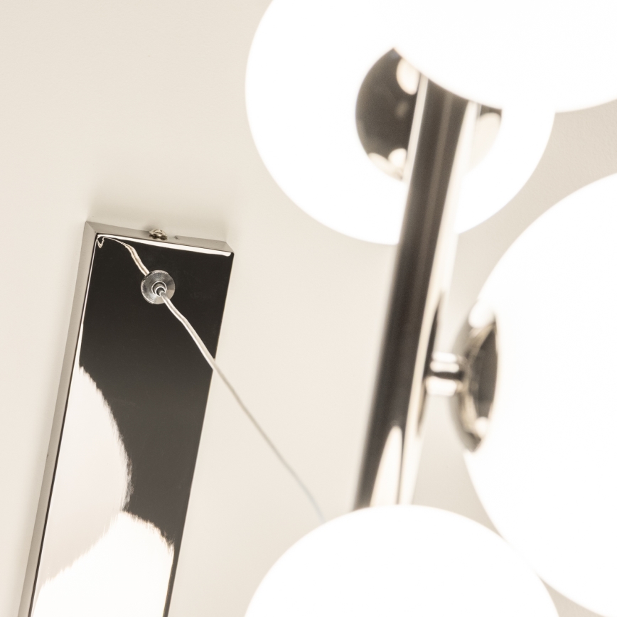 Brilagi - Lámpara LED colgante MILLA 10xG9/3W/230V cromo brillante/blanco