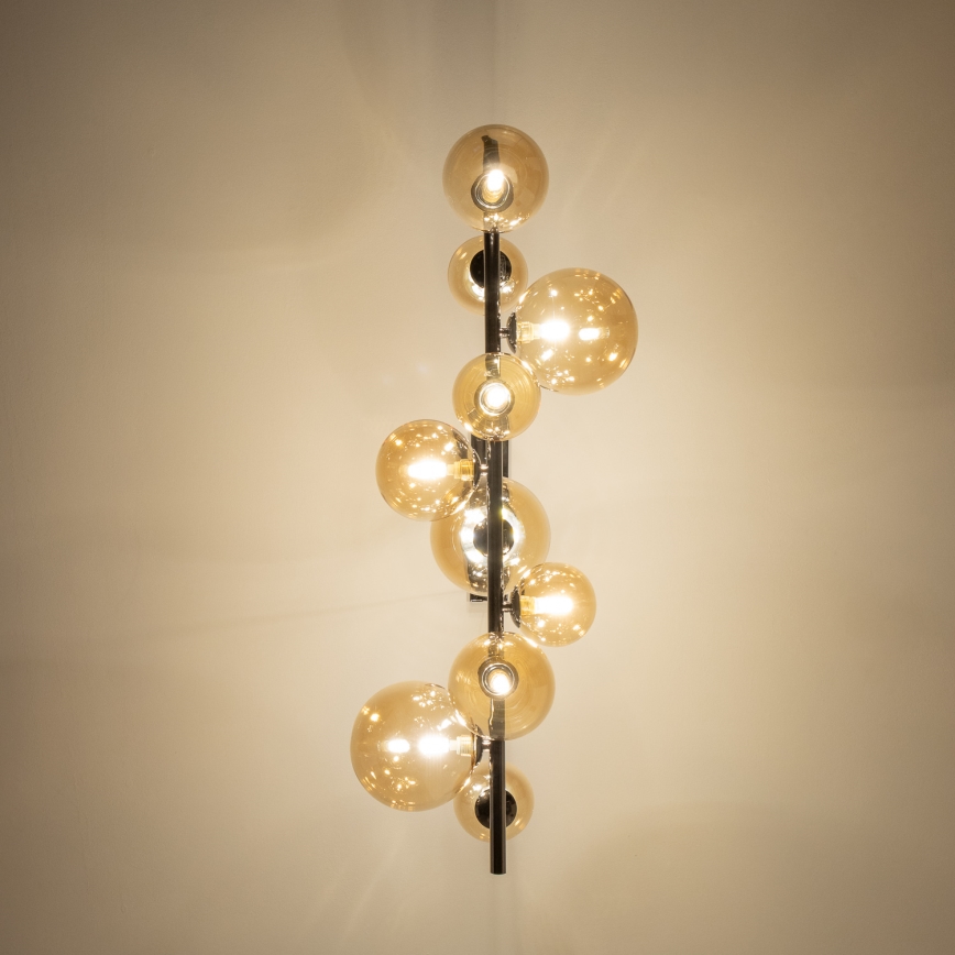 Brilagi - Lámpara LED colgante MILLA 10xG9/3W/230V cromo brillante/dorado