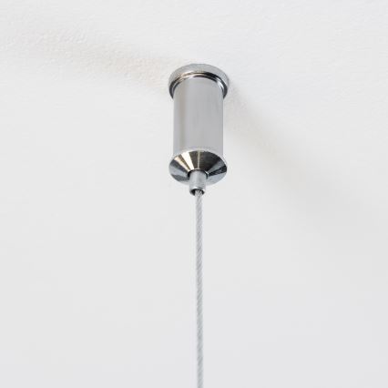 Brilagi - Lámpara LED colgante MILLA 15xG9/3W/230V cromo brillante/ahumado