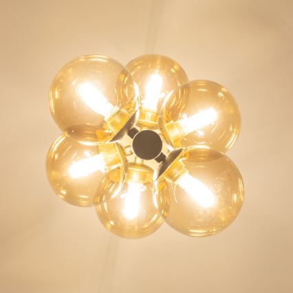 Brilagi - Lámpara LED colgante MILLA 6xG9/3W/230V dorado