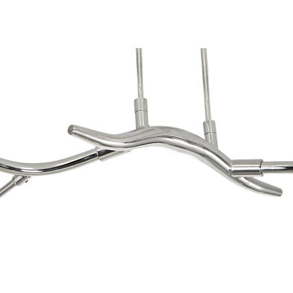 Brilagi - Lámpara LED colgante MISTEL 6xG9/3W/230V cromo brillante/ahumado