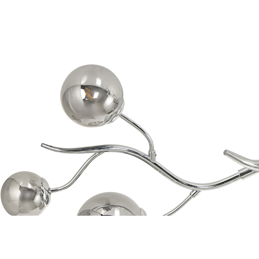 Brilagi - Lámpara LED colgante MISTEL 6xG9/3W/230V cromo brillante/ahumado