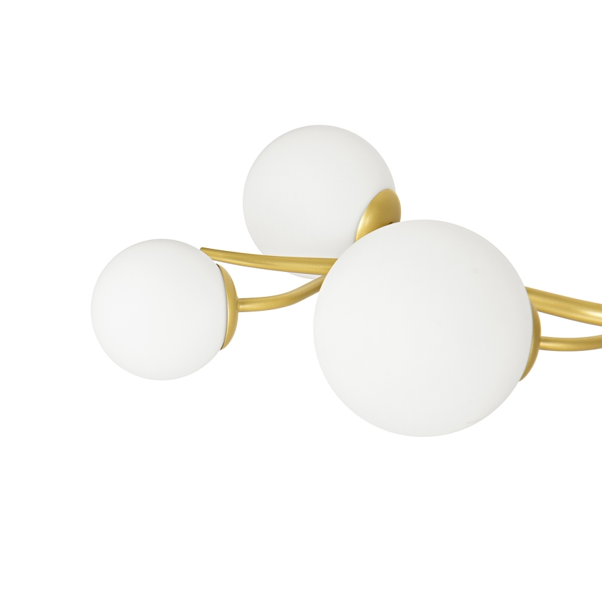 Brilagi - Lámpara LED colgante MISTEL 6xG9/3W/230V dorado/blanco