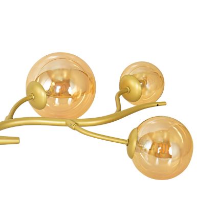 Brilagi - Lámpara LED colgante MISTEL 6xG9/3W/230V dorado
