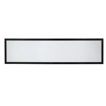 Brilagi - Plafón LED de baño FRAME LED/50W/230V 30x120 cm 3000/4000/6000K IP44 negro