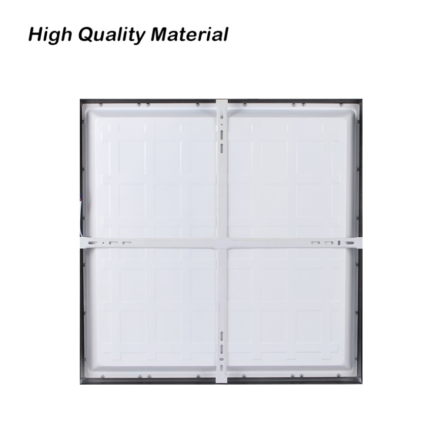 Brilagi - Plafón LED de baño FRAME LED/50W/230V 60x60 cm 3000/4000/6000K IP44 negro