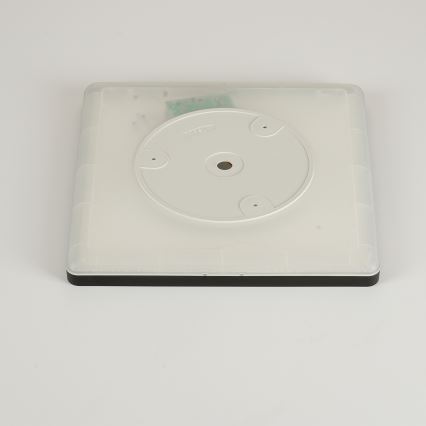 Brilagi - Plafón LED de baño ULTRA SLIM LED/24W/230V 42x42 cm negro IP54