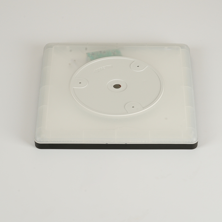 Brilagi - Plafón LED de baño ULTRA SLIM LED/24W/230V 42x42 cm negro IP54