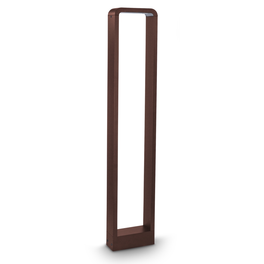 Brilagi - Lámpara LED de exterior BARI LED/7W/230V 3000/4000/6000K marrón IP54 80 cm