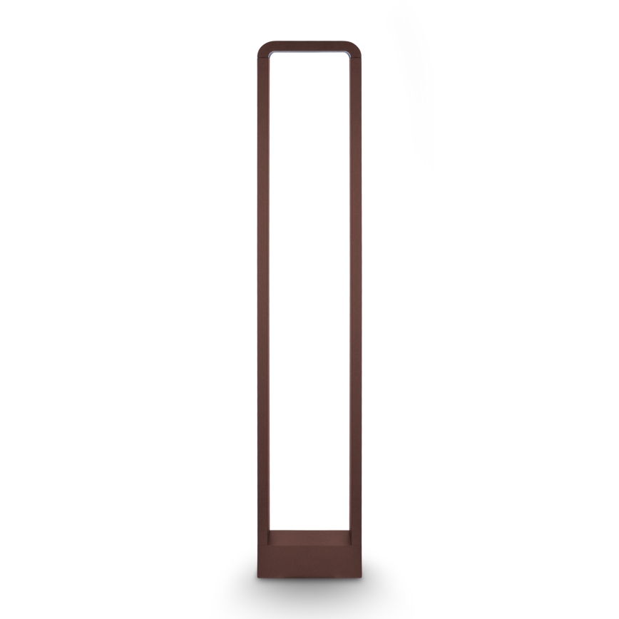 Brilagi - Lámpara LED de exterior BARI LED/7W/230V 3000/4000/6000K marrón IP54 80 cm