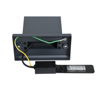 Brilagi - Lámpara LED de exterior con sensor ARCELO LED/9W/230V 80 cm IP54