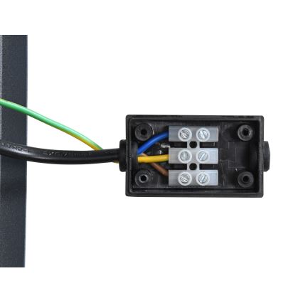 Brilagi - Lámpara LED de exterior con sensor ARCELO LED/9W/230V 80 cm IP54