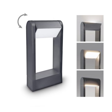 Brilagi - Lámpara LED de exterior CROTONE LED/7W/230V antracita IP54 30 cm