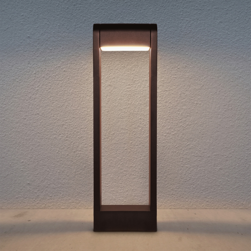 Brilagi - Lámpara LED de exterior CROTONE LED/7W/230V marrón IP54 50 cm