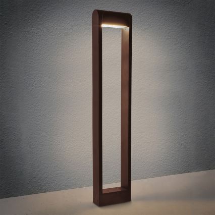 Brilagi - Lámpara LED de exterior CROTONE LED/7W/230V marrón IP54 80 cm