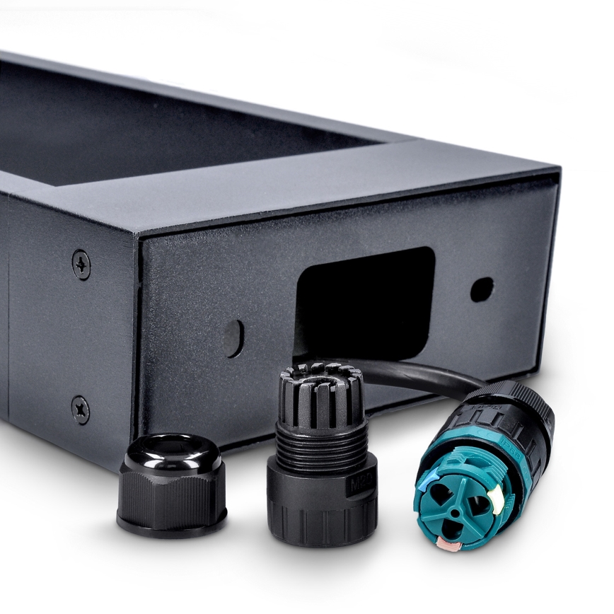 Brilagi - Lámpara LED de exterior RAGUSA LED/7W/230V 3000/4000/6000K antracita IP54 80 cm
