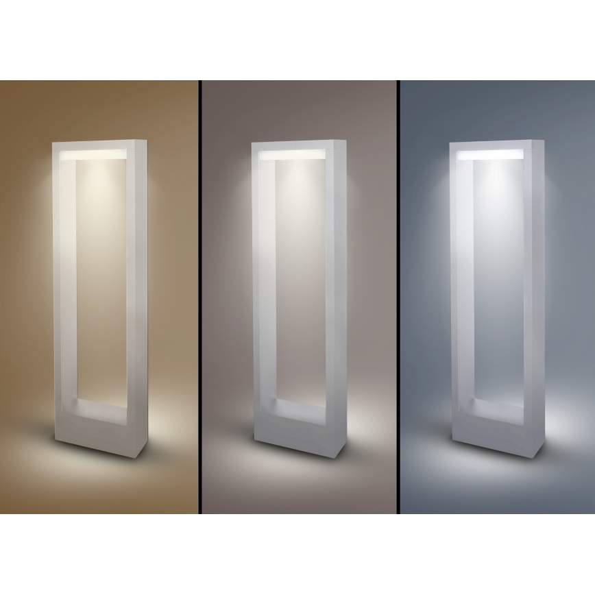Brilagi - Lámpara LED de exterior RAGUSA LED/7W/230V 3000/4000/6000K blanco IP54 50 cm