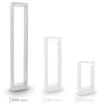 Brilagi - Lámpara LED de exterior RAGUSA LED/7W/230V 3000/4000/6000K blanco IP54 80 cm