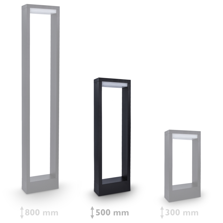Brilagi - Lámpara LED de exterior RAGUSA LED/7W/230V 3000/4000/6000K IP54 50 cm