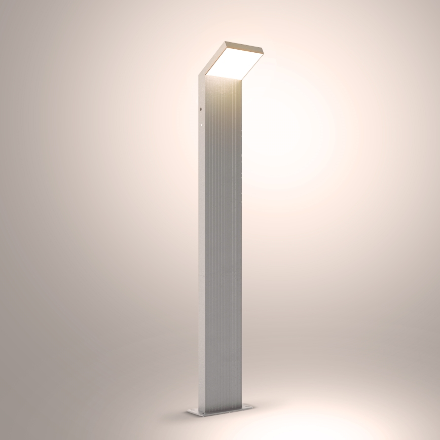 Brilagi - Lámpara LED de exterior RIANO LED/8W/230V plateada IP65