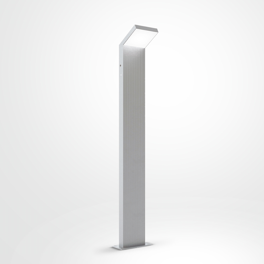 Brilagi - Lámpara LED de exterior RIANO LED/8W/230V plateada IP65