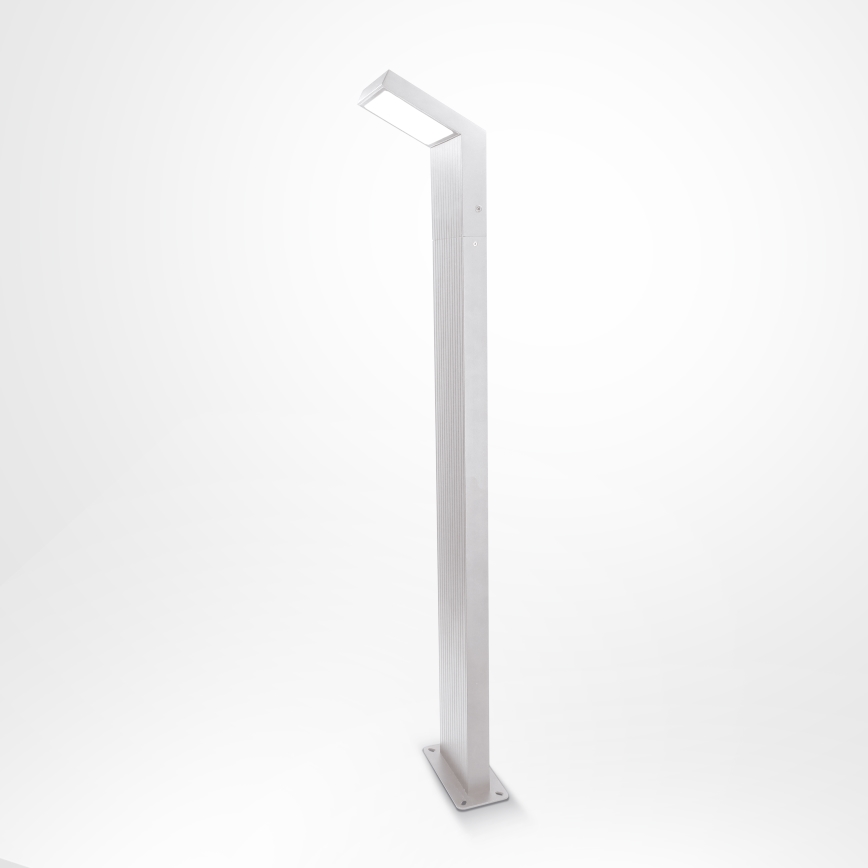 Brilagi - Lámpara LED de exterior RIANO LED/8W/230V plateada IP65