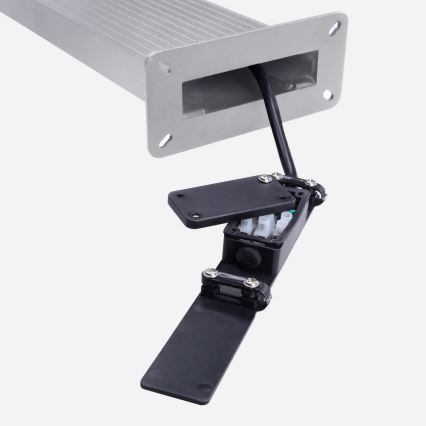 Brilagi - Lámpara LED de exterior RIANO LED/8W/230V plateada IP65