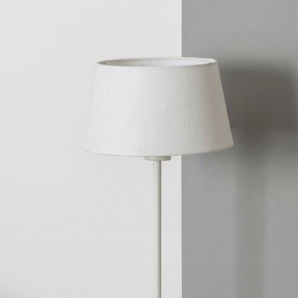 Brilagi - Lámpara LED de pie CERIA 1xE27/40W/230V, diámetro 30 cm, blanca