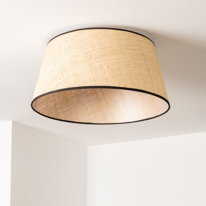 Brilagi - Lámpara LED de techo de montaje en superficie CERIA 1xE27/40W/230V, diámetro 50 cm, beige