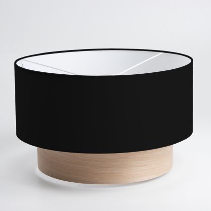 Brilagi - Lámpara LED de techo de montaje superficial CERIA 1xE27/40W/230V, diámetro 50 cm, negro/beige